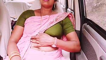 hey, check this beautiful housewife cheating on her husband, trying to fuck her boyfriend in the car with telugu dirty talks 😏🔥