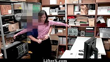 Repeat Shoplifter Fucked Hard Without Even Strip Search!