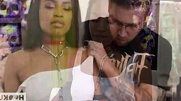 teacher babe prepares for intense bdsm anal session during outdoor casting interview