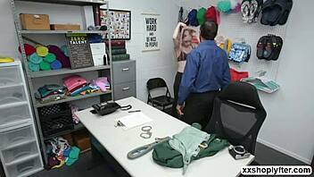 Shoplifter Emma, Will You Help LP Satisfy His Needs With Your Tight Pussy?