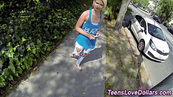 oh man i love when amateur teen gettin that huge cum spray all over in outdoor reality