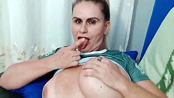 Tiffany montavani watches football with ed junior but craves rough interracial creampie instead