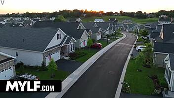 anna celebrates valentines day with a steamy shower session involving her neighbor and friend