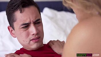 Nastysis samantha lexi teaches stepbro with nasty blowjob and cowgirl ride