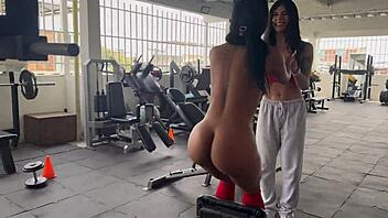 My transgender trainer has me doing squats without any clothes on