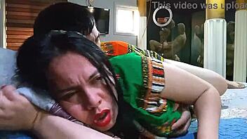 Indian Woman Gets Pounded Hard In Doggystyle By Muscular Guy With Moaning And Wet Action