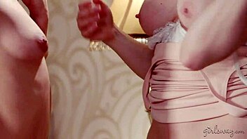 Chanel Preston and Sydney Cole Engage in Intense Tribbing and Licking. Australian Brunette Duo Explores Lesbian Pussy Masturbation with Rimming.