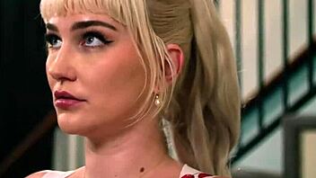 My BUSTY PETITE 18+ roommate LOVES her PUNISHMENT with strapon and spanking TOO MUCH