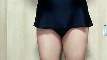 Hey, wanna see me in gym clothes and swimsuit mixing embarrassing undies for anal fun?