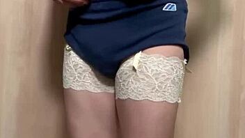 Hey, wanna see me in gym clothes and swimsuit mixing embarrassing undies for anal fun?