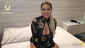 Hot Blonde Latina Pornstar Fucks Alex Lima And Friends Getting Facial Cumshot