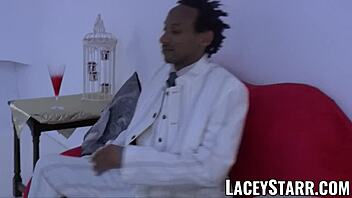 Granny bride in fishnets takes bbc pounding and gets fed cum