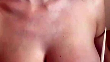 my stepmother has such big milky tits, oh man i can't stop starin