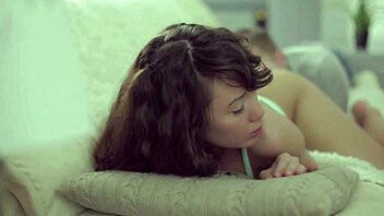 Brunette euro teen sucks and fucks cock like a pro in lingerie and stockings.