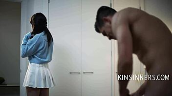 Subtle Sensual Encounter in Shy Cinema Fantasy