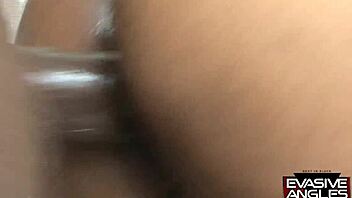 Can You Believe This Horny Black Mommy In Fishnets Takes On A Massive Black Cock From Her Rasta Lover?