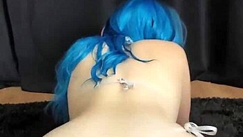 i ride you reverse cowgirl with my big ass and tits oiled up, fucking until i cum huge all over your cock