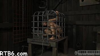 Watch This Villein Get Arduous Caning in Wild Bondage Session!