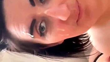 I ADORE THIS CANDID COMPILATION OF CHUBBY SANDRA TAKING HUGE CUMSHOT FACIALS