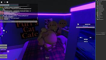 Futanari dominates with intense fucking of her huge ass in the studio setting.