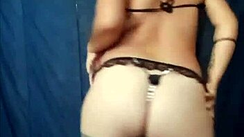 Mexican Babe Dances In Lingerie Teasing With Ass And Tits