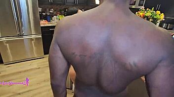 maid, bend over for that big black cock interracial pounding and cunilingus!