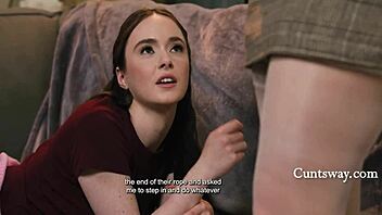 Busty Nanny Mixes Discipline With Seductive Sex Punishing Bratty Babysitter Using Spanking And Cunt Licking