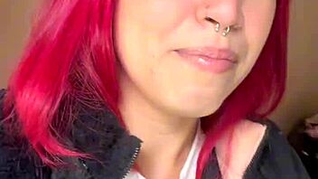 Redhead Amateur's First Time Fucked by Owner?