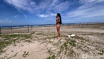 hot tattooed guy i met at the beach gives me cumshot in mouth after riding and fucking