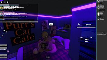 Futanari dominates with intense fucking of her huge ass in the studio setting.