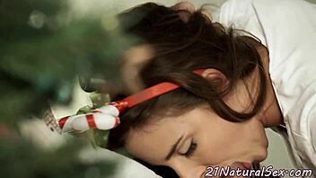 Glamour model gives deep blowjob then bounces reverse cowgirl on massive European cock