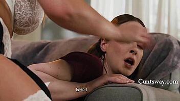 Busty Nanny Mixes Discipline With Seductive Sex Punishing Bratty Babysitter Using Spanking And Cunt Licking