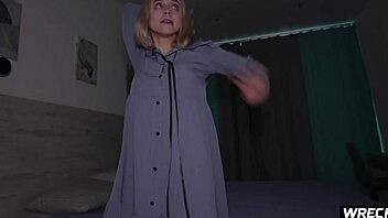 From Cute To Crazy - Submissive Slut's Eye-Rolling Orgasm In Doggystyle Domination!