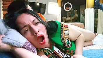 Indian Woman Gets Pounded Hard In Doggystyle By Muscular Guy With Moaning And Wet Action