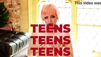 Oh, British 18 year old, you're fucking your boyfriend so hard for that creampie!