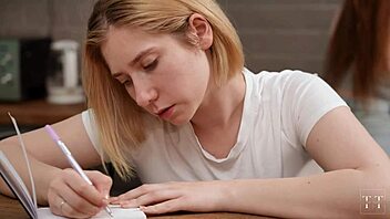 Ever wondered about cute teen deepthroat and facial cumshot while cooking breakfast in kitchen