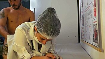 Why is my erection happening during this nurse consultation?