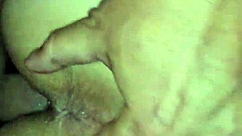 Dripping Cum Oozes from Milf's Pussy After Intense Creampie Load