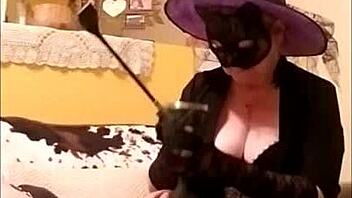 Intense Halloween bondage session with my bound slave slut in 2024