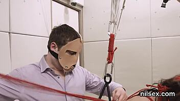 Wicked Teen 18+ Endures Brutal Anal Therapy in Nuthouse with Intense Pain and Passion