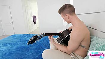 I Feel So Aroused As Angel Gostosa And Zerella Skies Swap Cum After Intense Group Action