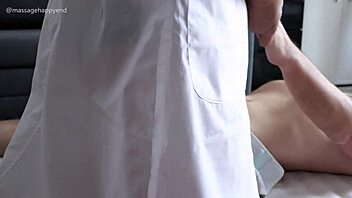 your asian massage handjob feels perfect, making me explode with huge cum, he moans