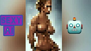 Jennifer Lopez shows huge tits and ass with perfect body in AI art tribute