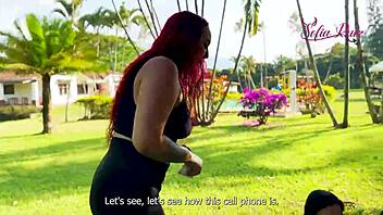 Oh man, I caught my boyfriend cheating with my best friend but we turned it into a hot bisexual threesome outdoors