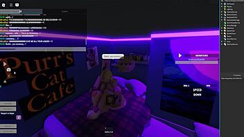 Futanari dominates with intense fucking of her huge ass in the studio setting.