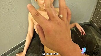 do you want this hot spring fuck with sexy brunette mu yurou?