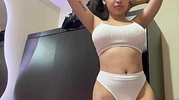 Teen Performs Outdoor Striptease