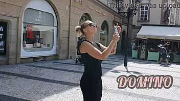 tourist spots pornstar dominno on street and takes her to hotel for quickie