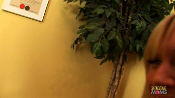 Why did this crazy sexy blonde with big tits get fucked hard with doggystyle and facial at the psychiatrist's office?