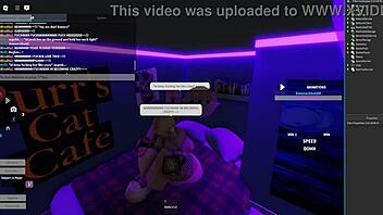 Futanari dominates with intense fucking of her huge ass in the studio setting.